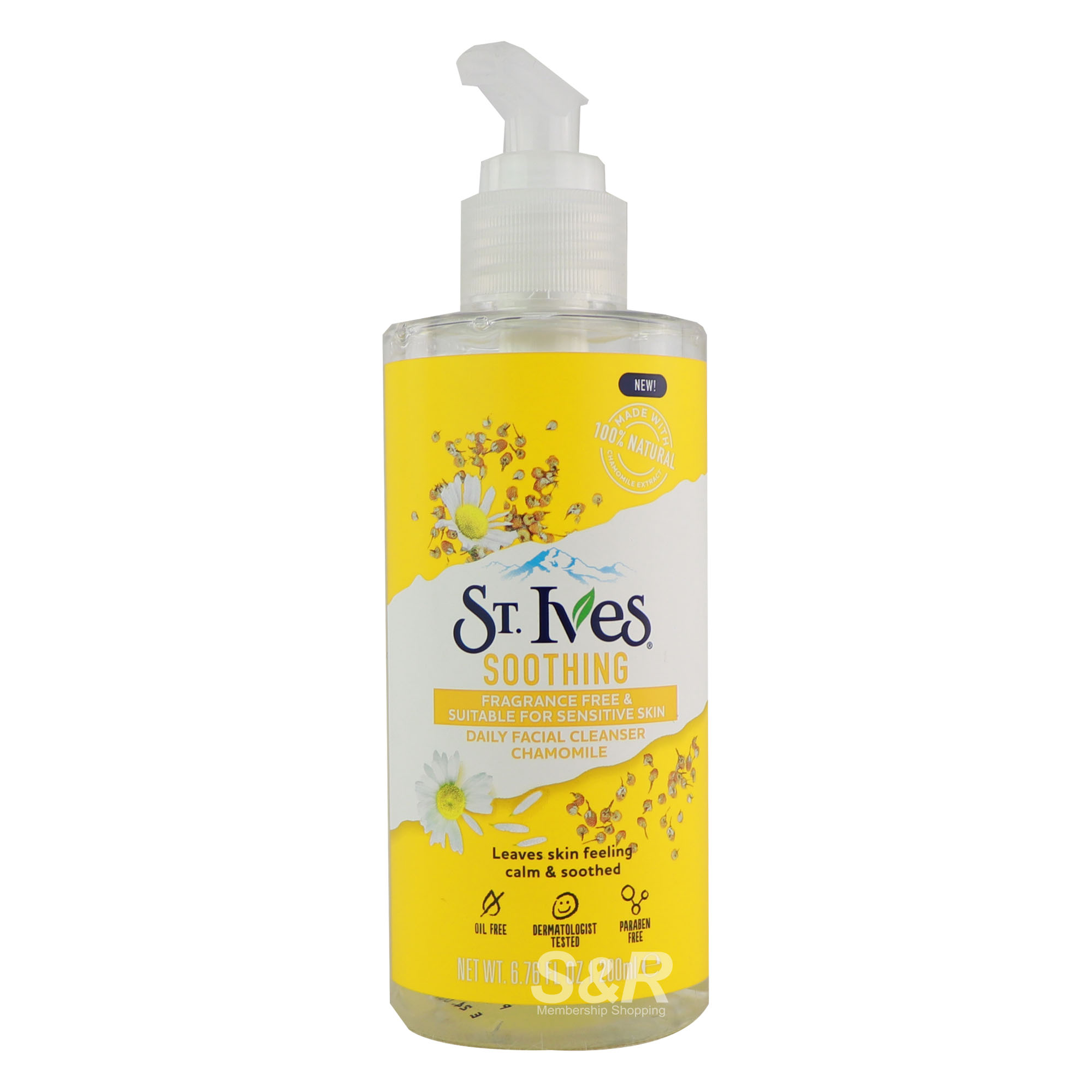 St. Ives Soothing Daily Facial Cleanser Chamomile 200mL